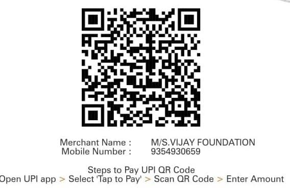 Vijay Foundation QR